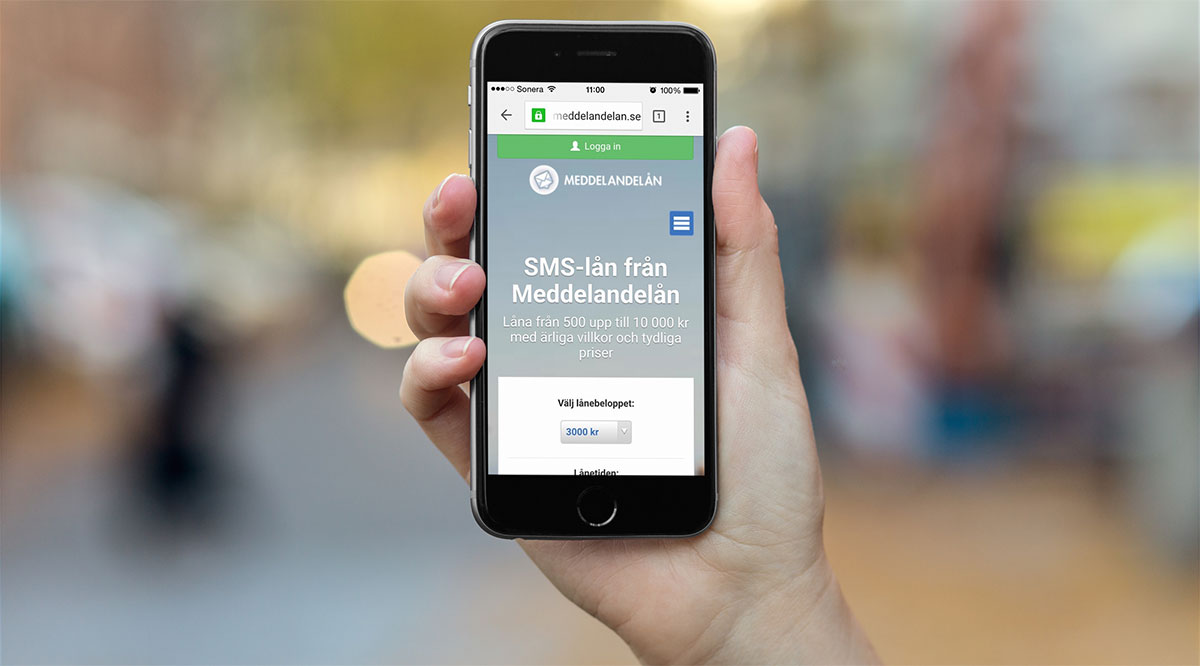 Låna 1000 kr hos Meddelandelån